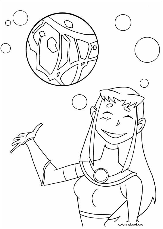 Teen Titans coloring page (021)