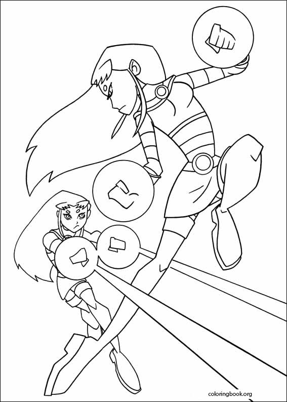 Teen Titans coloring page (022)