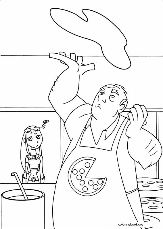 Teen Titans coloring page (026)