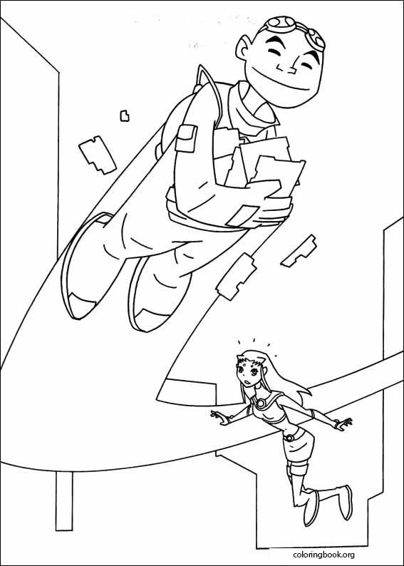 Teen Titans coloring page (030)