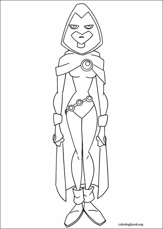 Teen Titans coloring page (031)