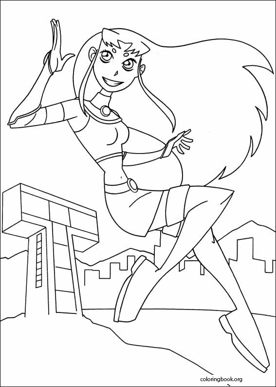 Teen Titans coloring page (032)