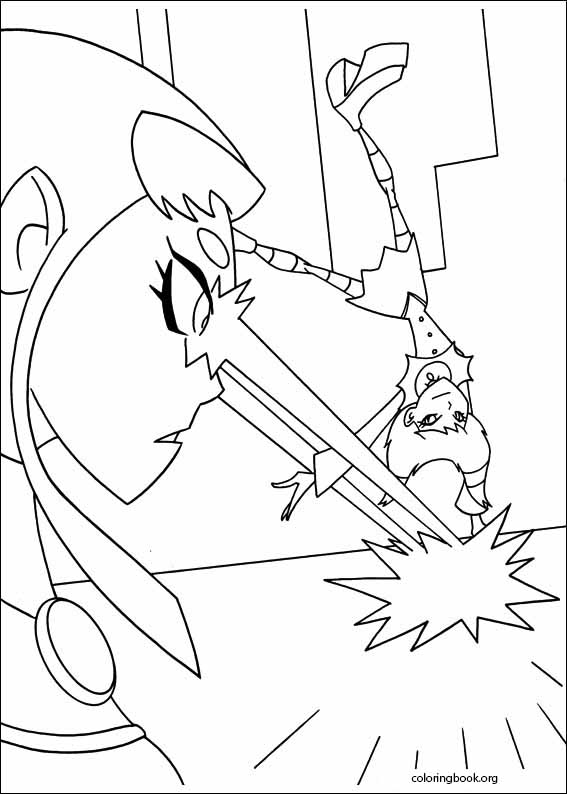 Teen Titans coloring page (033)
