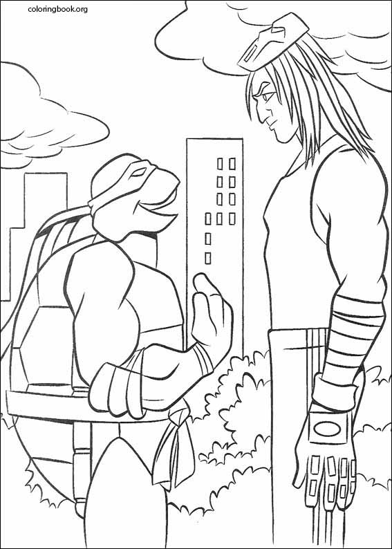 Teenage Mutant Ninja Turtles coloring page (005)