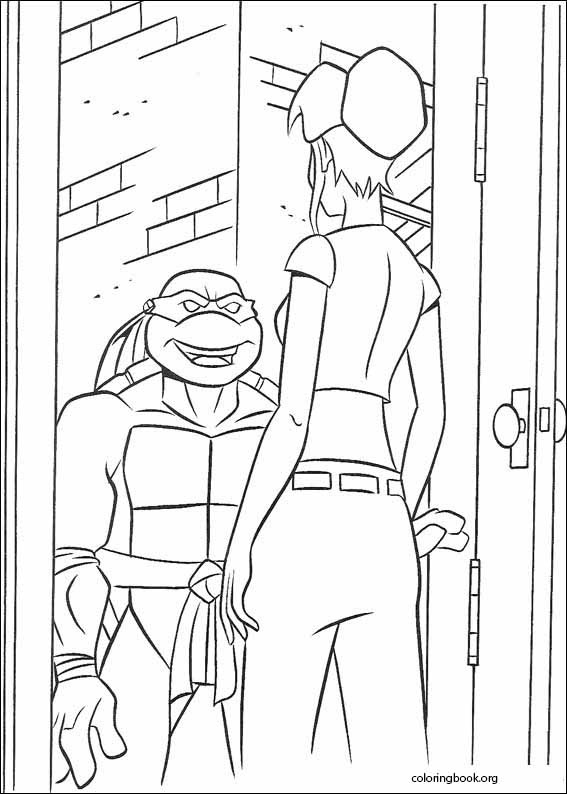 Teenage Mutant Ninja Turtles coloring page (006)
