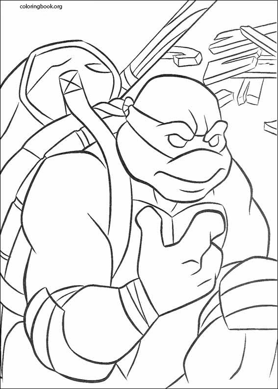 Teenage Mutant Ninja Turtles coloring page (008)