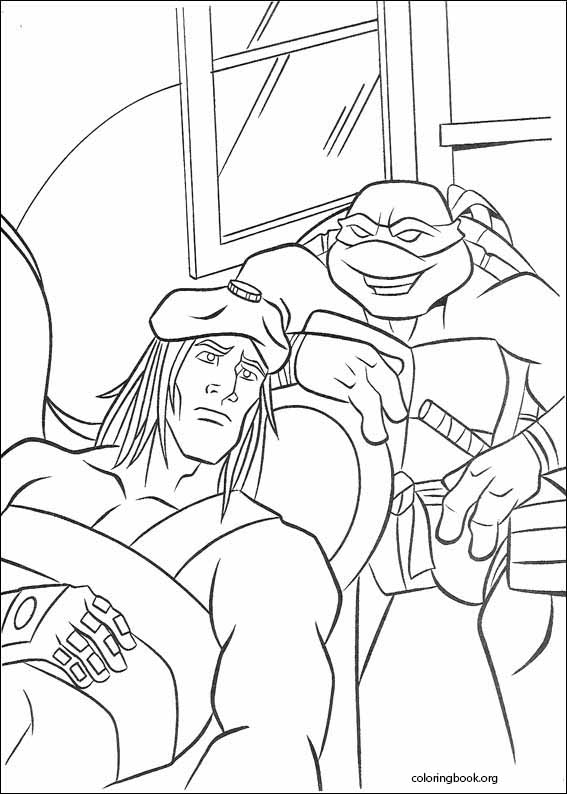 Teenage Mutant Ninja Turtles coloring page (011)