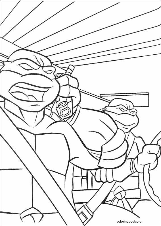 Teenage Mutant Ninja Turtles coloring page (012)