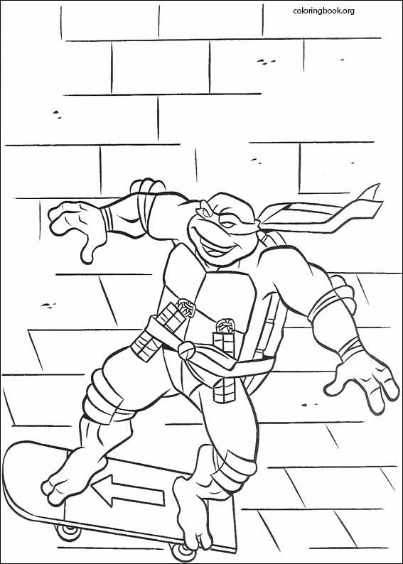 Teenage Mutant Ninja Turtles coloring page (014)