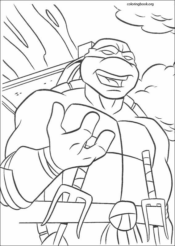 Teenage Mutant Ninja Turtles coloring page (015)
