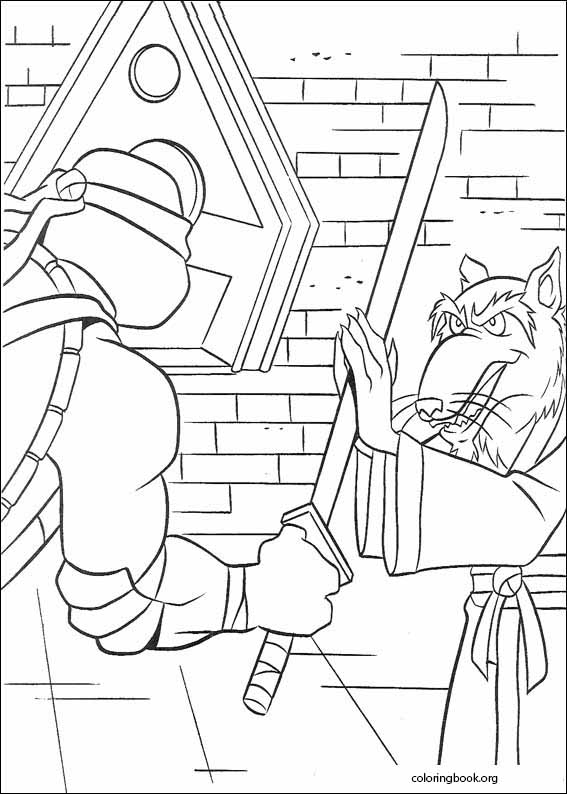 Teenage Mutant Ninja Turtles coloring page (017)