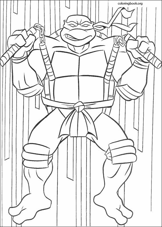 Teenage Mutant Ninja Turtles coloring page (019)