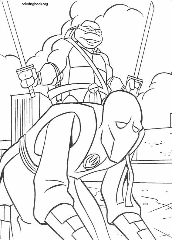 Teenage Mutant Ninja Turtles coloring page (021)