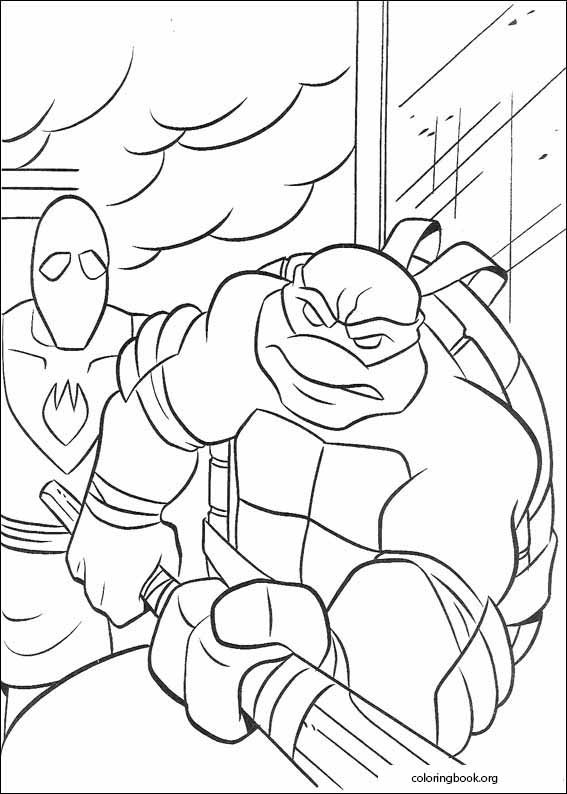 Teenage Mutant Ninja Turtles coloring page (022)