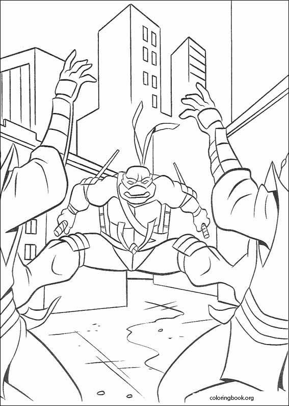 Teenage Mutant Ninja Turtles coloring page (024)