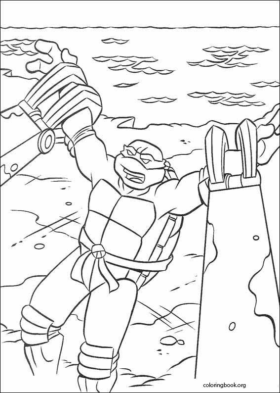 Teenage Mutant Ninja Turtles coloring page (028)