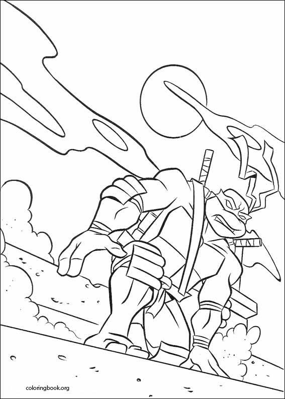 Teenage Mutant Ninja Turtles coloring page (029)
