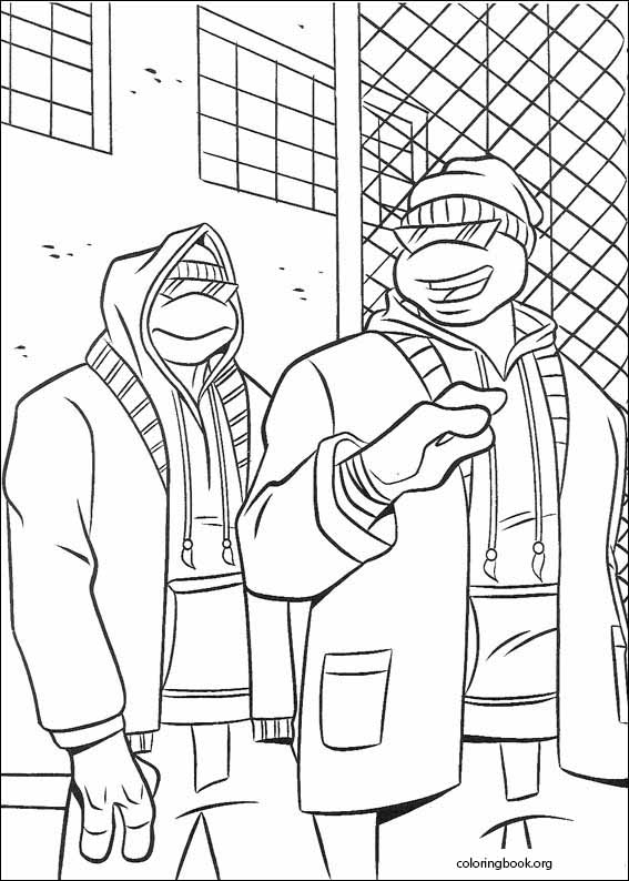 Teenage Mutant Ninja Turtles coloring page (031)