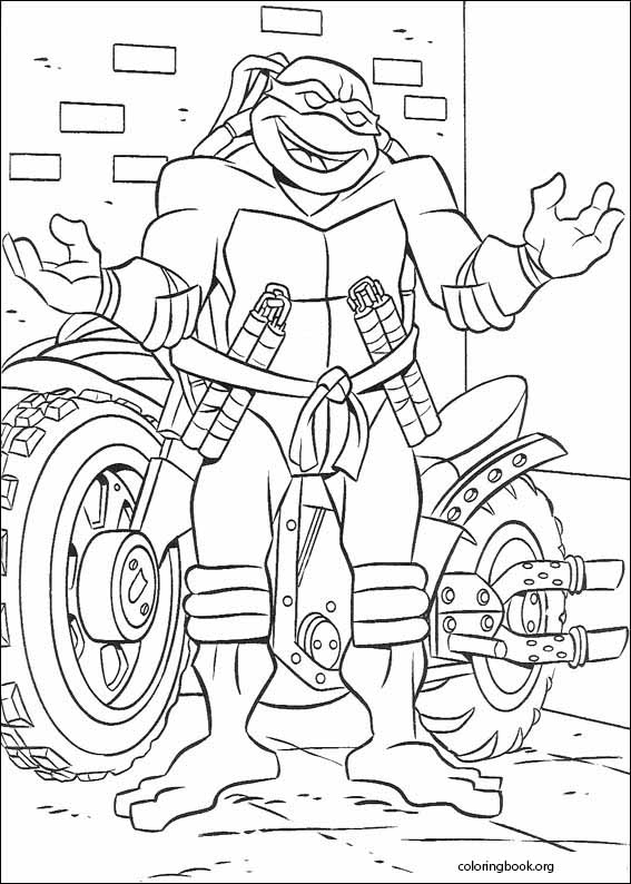 Teenage Mutant Ninja Turtles coloring page (033)