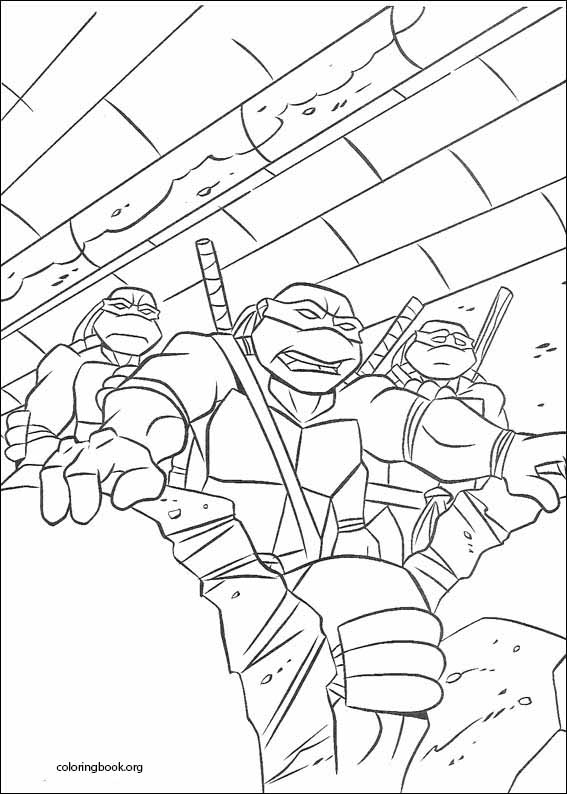 Teenage Mutant Ninja Turtles coloring page (034)