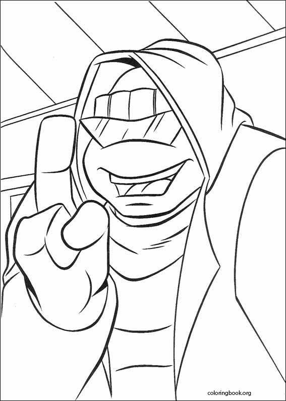 Teenage Mutant Ninja Turtles coloring page (035)