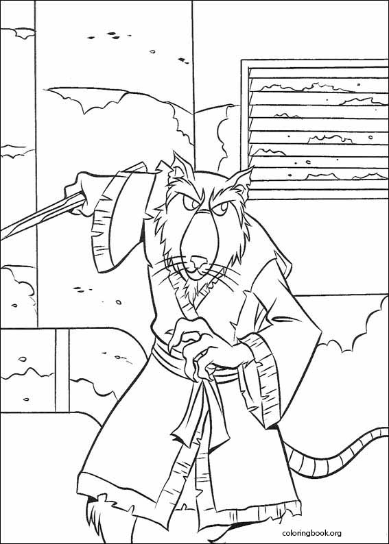 Teenage Mutant Ninja Turtles coloring page (036)