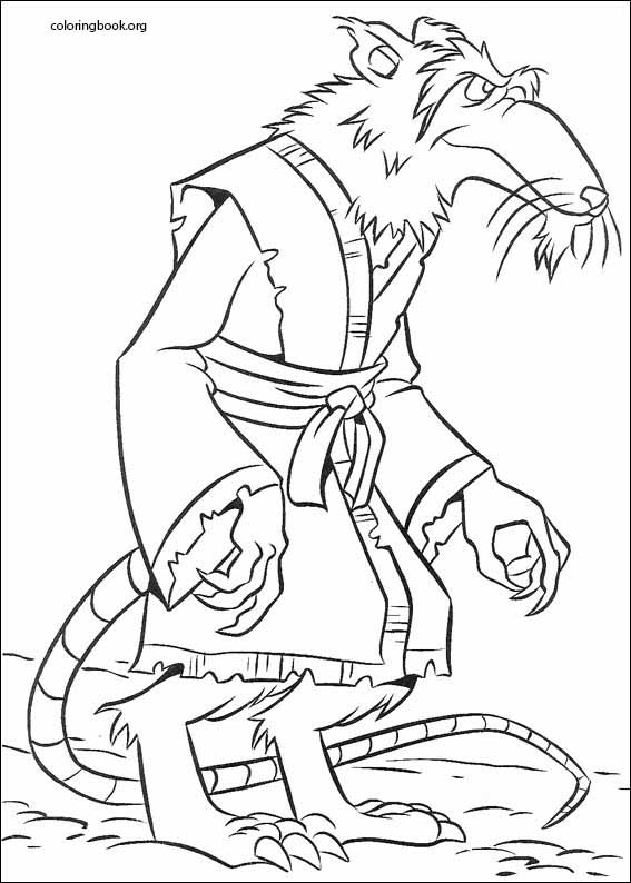 Teenage Mutant Ninja Turtles coloring page (038)