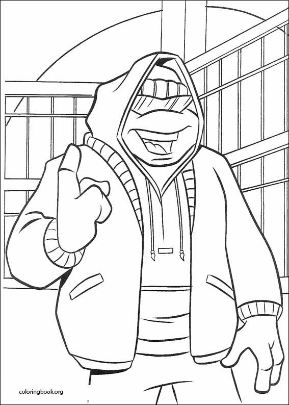 Teenage Mutant Ninja Turtles coloring page (041)