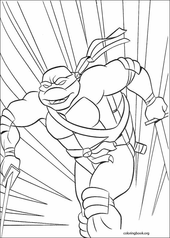 Teenage Mutant Ninja Turtles coloring page (042)