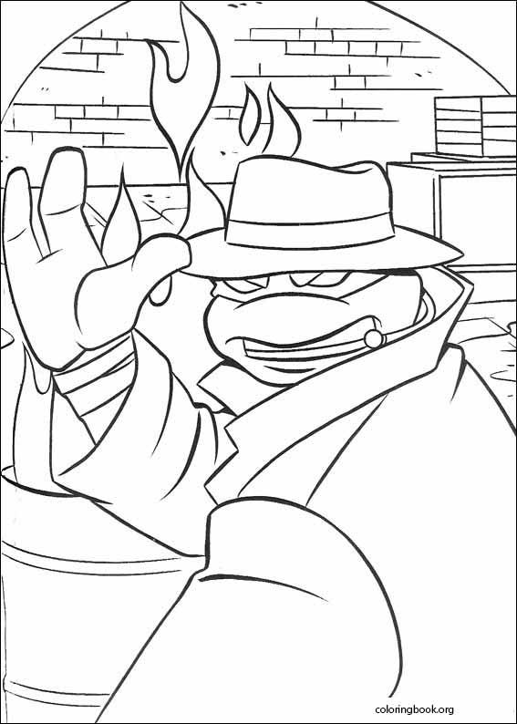 Teenage Mutant Ninja Turtles coloring page (046)