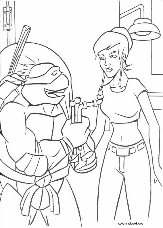Teenage Mutant Ninja Turtles coloring page (049)