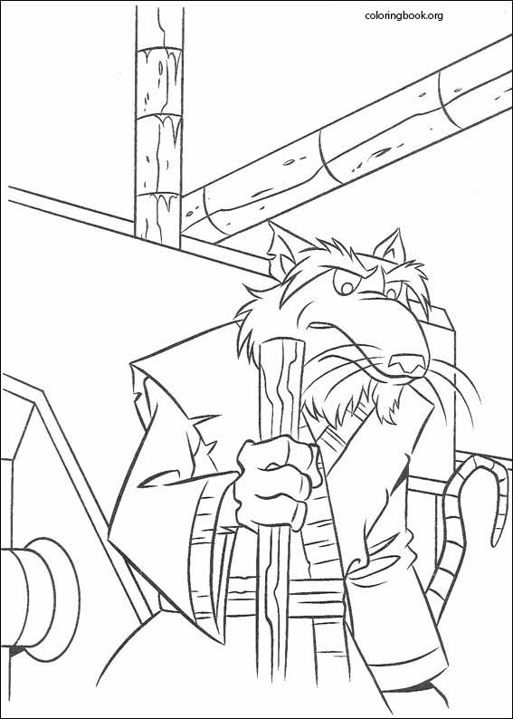 Teenage Mutant Ninja Turtles coloring page (050)