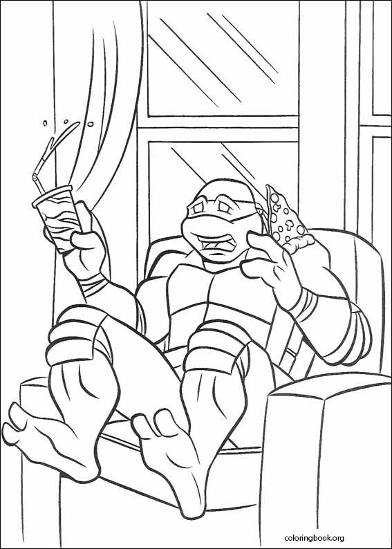 Teenage Mutant Ninja Turtles coloring page (051)