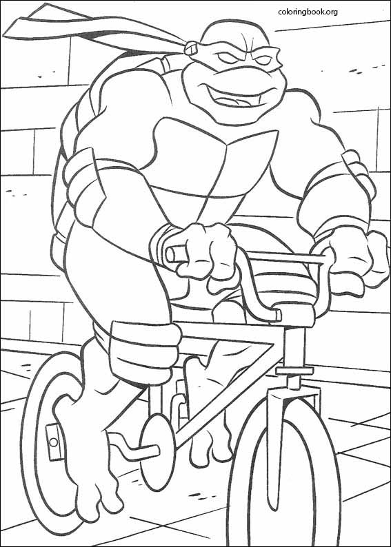 Teenage Mutant Ninja Turtles coloring page (052)