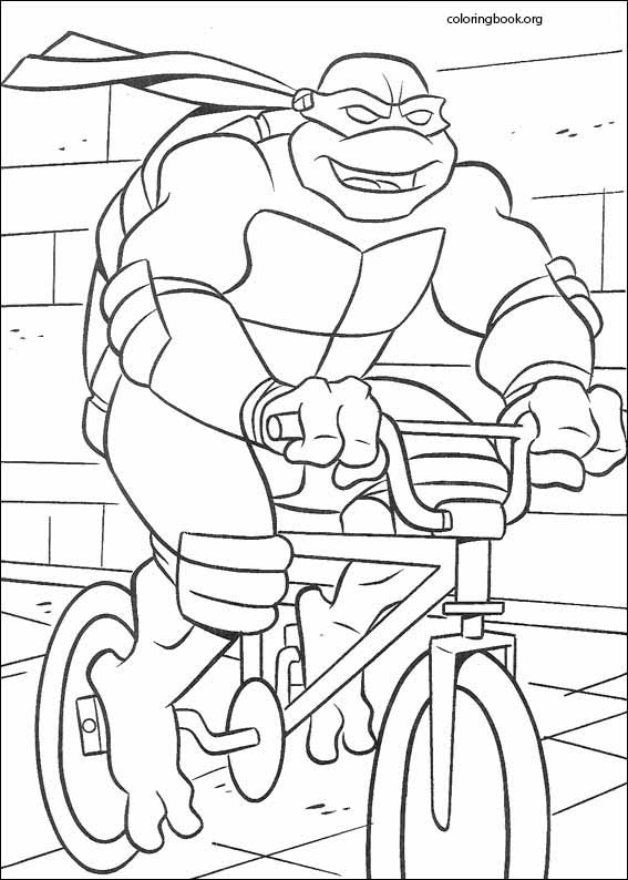Teenage Mutant Ninja Turtles coloring page (053)