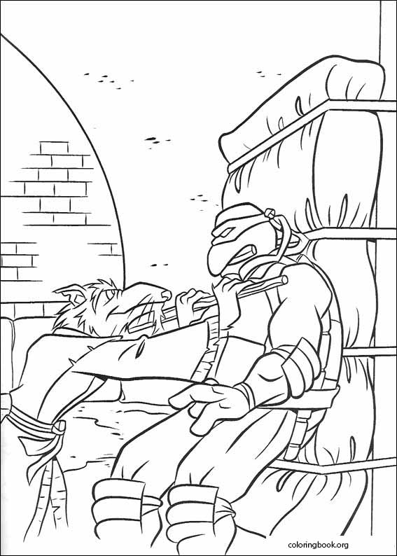 Teenage Mutant Ninja Turtles coloring page (054)