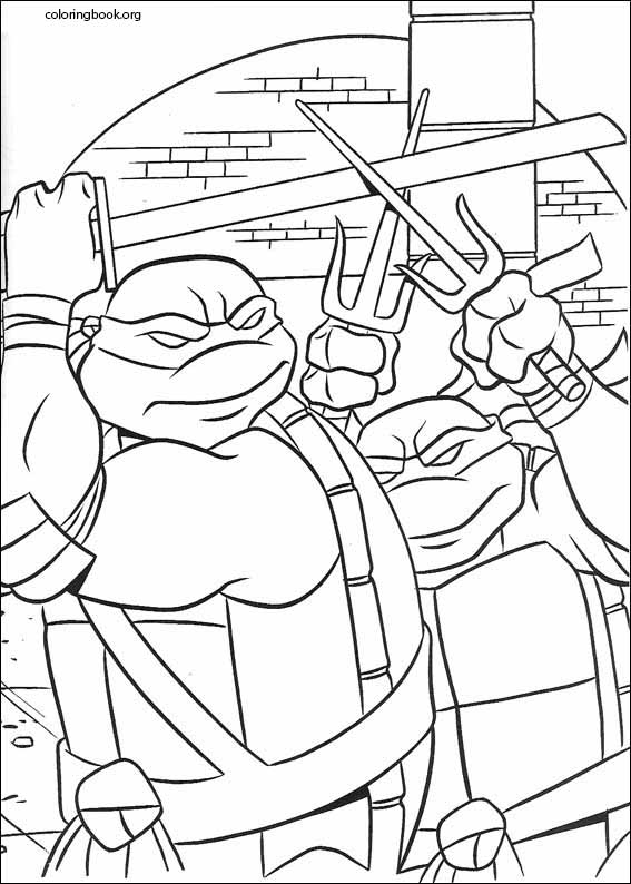 Teenage Mutant Ninja Turtles coloring page (056)