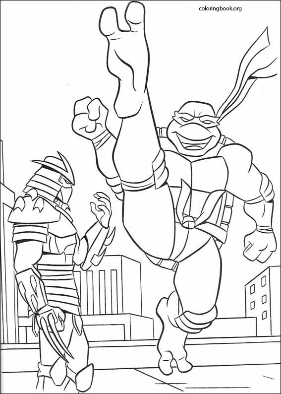 Teenage Mutant Ninja Turtles coloring page (060)
