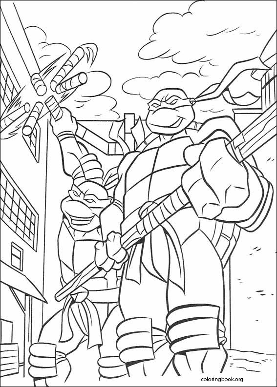 Teenage Mutant Ninja Turtles coloring page (062)