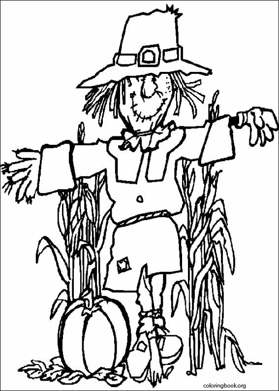 Thanksgiving coloring page (011)