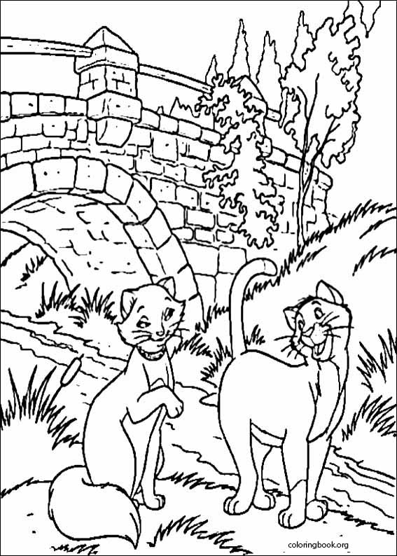 The AristoCats coloring page (009)