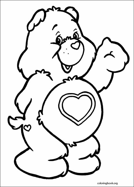 The Care Bears coloring page (003)