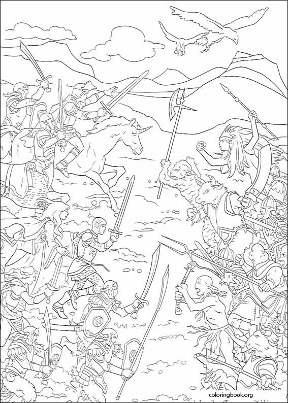 The Chronicles Of Narnia coloring page (007)
