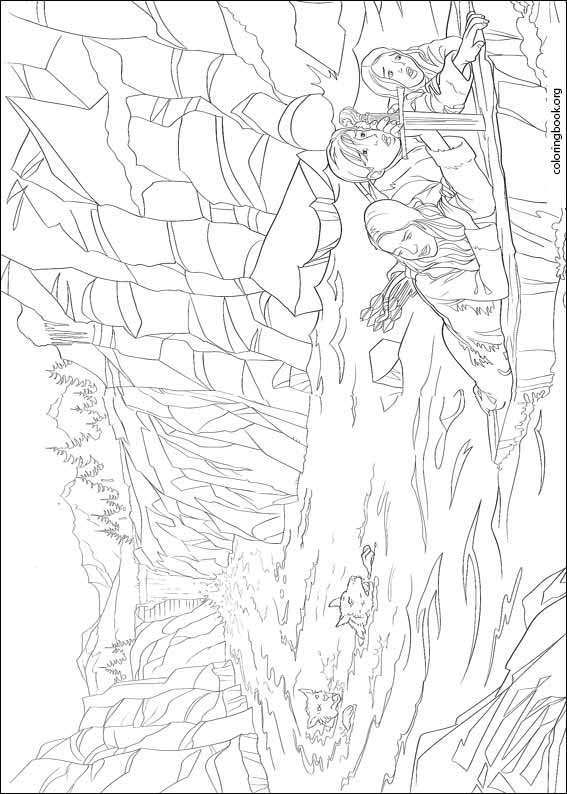 The Chronicles Of Narnia coloring page (008)