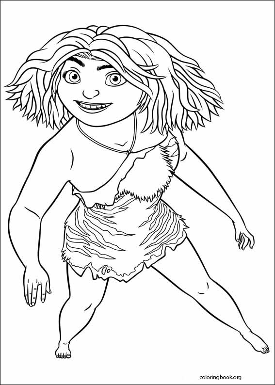 The Croods coloring page (003)