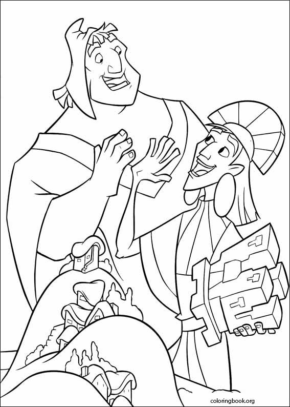 The Emperor's New Groove coloring page (007)