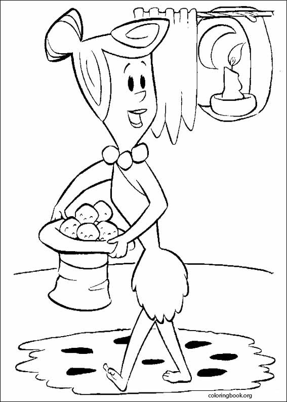The Flintstones coloring page (008)