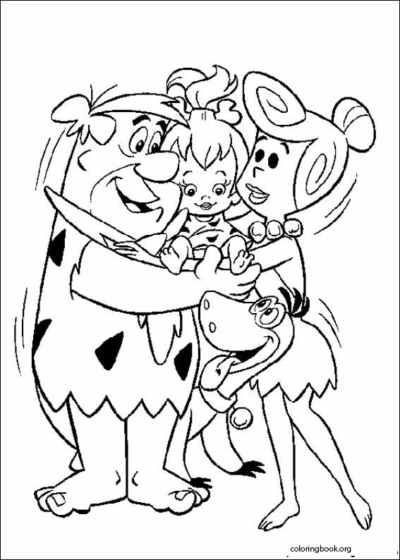 The Flintstones coloring page (019)