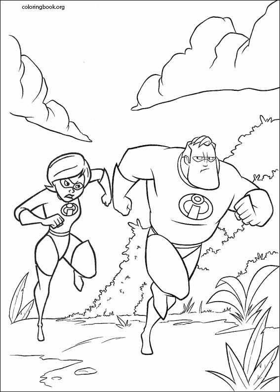 The Incredibles coloring page (044)