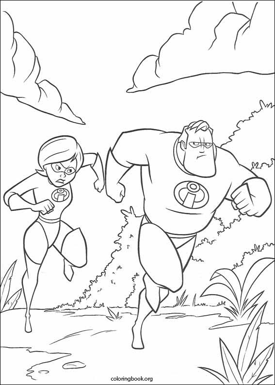 The Incredibles coloring page (050)